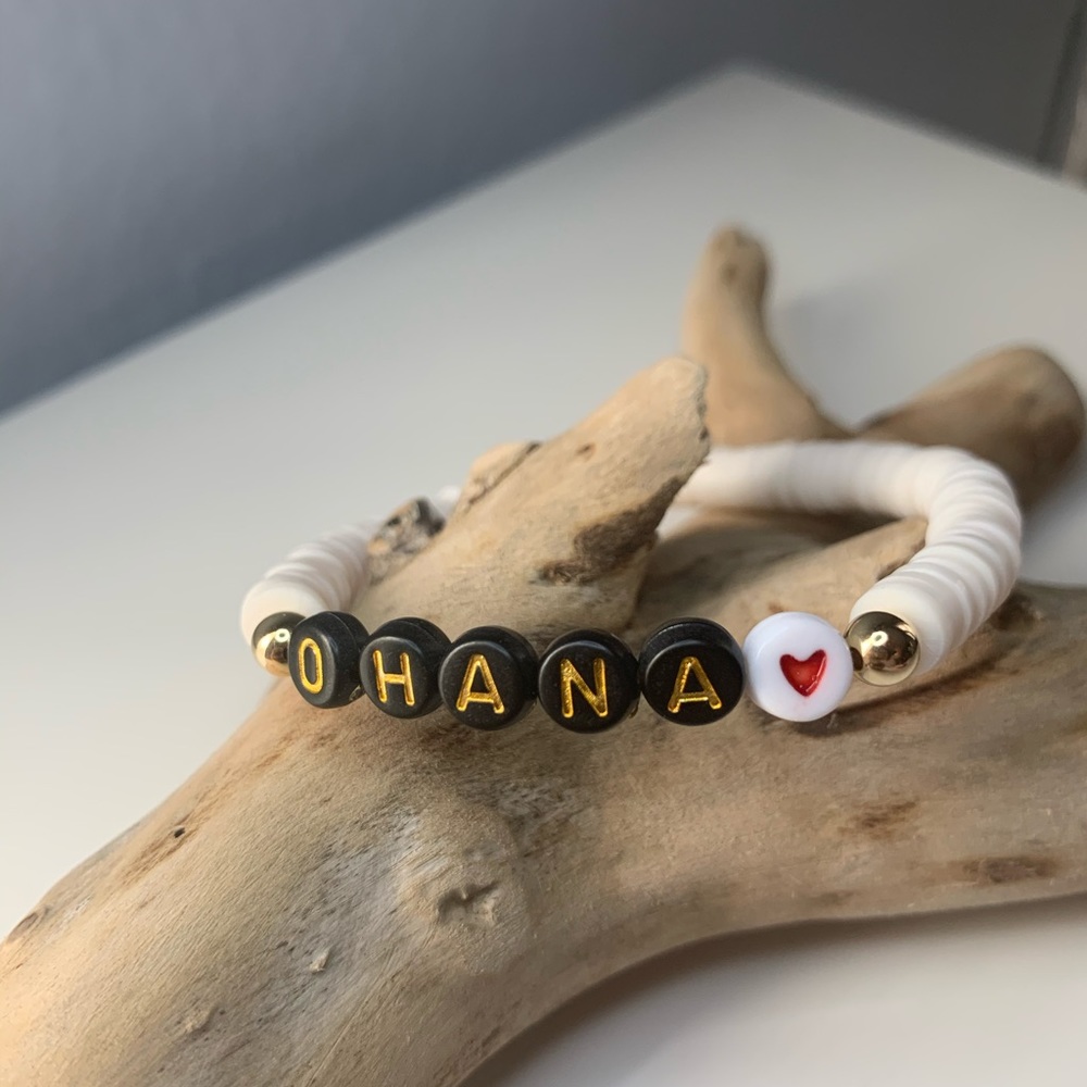 Heishi bracelet